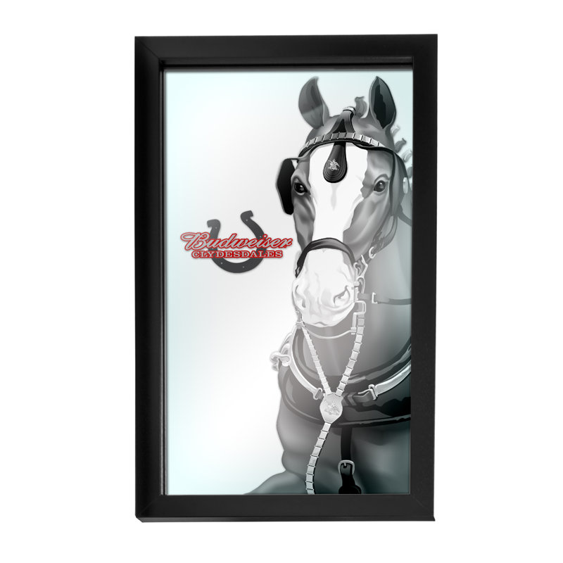 Budweiser Clydesdale Rectangle Mirror