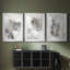 Objets mystiques I - Impression encadrée sur mesure de qualité supérieure - 3 pièces-2026486643-2026486536