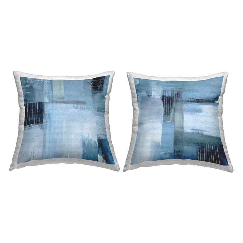 Abstract Throw Pillow