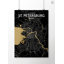 St. Petersburg City Map - No Frame Print-1572391100