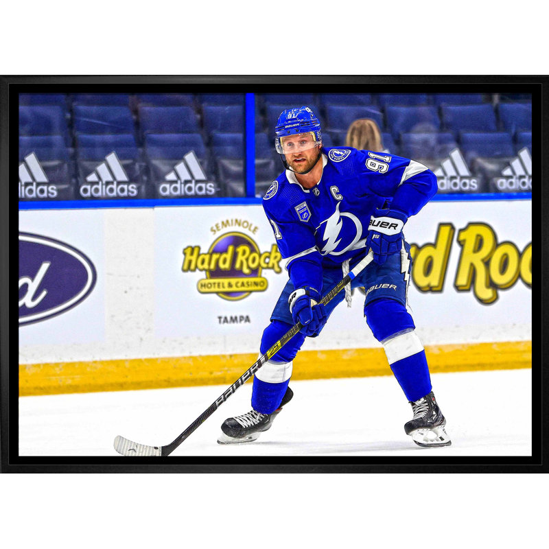 Steven Stamkos Tampa Bay Lightning, toile encadrée 20 x 29