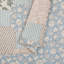 Blue Standard Cotton Reversible 3 Piece Quilt-128959248