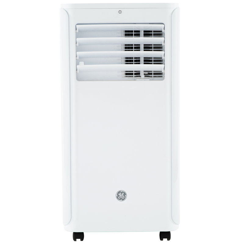 White 6100 BTU Portable Air Conditioner with Remote