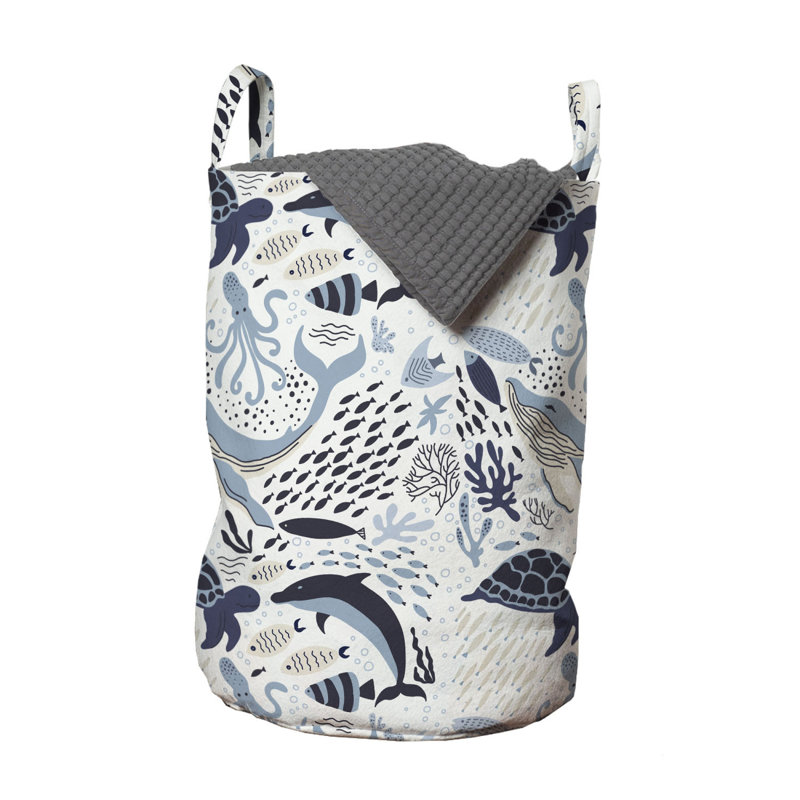 Fabric Laundry Bag with Handles