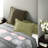 Elegant 7-piece Embroidered Bedding Set Polyester Green King