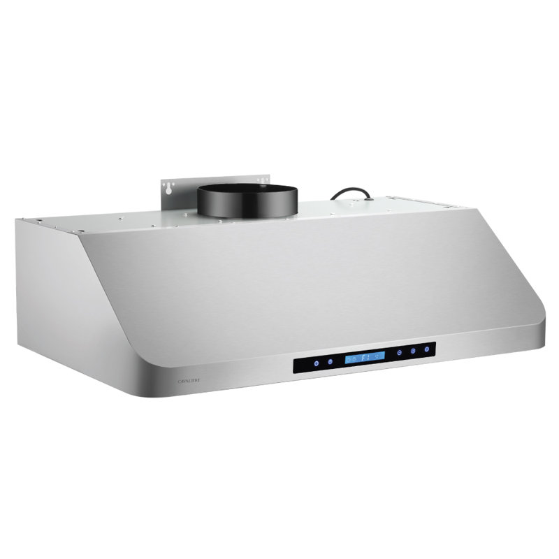 Cavaliere 36 " W Stainless Steel 472 CFM Ducted (Vented) Under Cabinet Range Hood with Baffle Filter