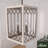 Chevron 4 - Light Square Pendant-74777691-91299786