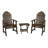 Anette Outdoor Adirondack Chair With Table-476427921