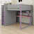 Gris foncé + mauve