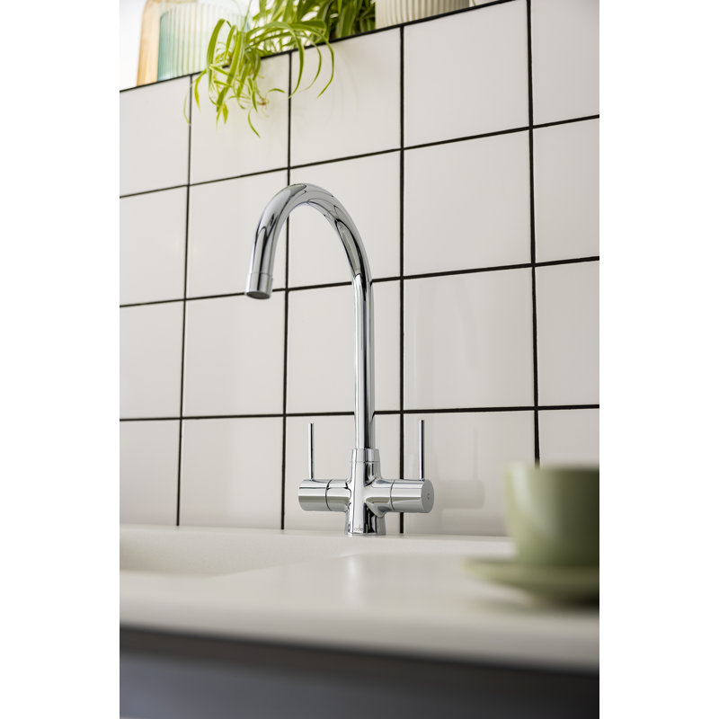 Abode Designs Nexa Monobloc Kitchen Faucet, Chrome