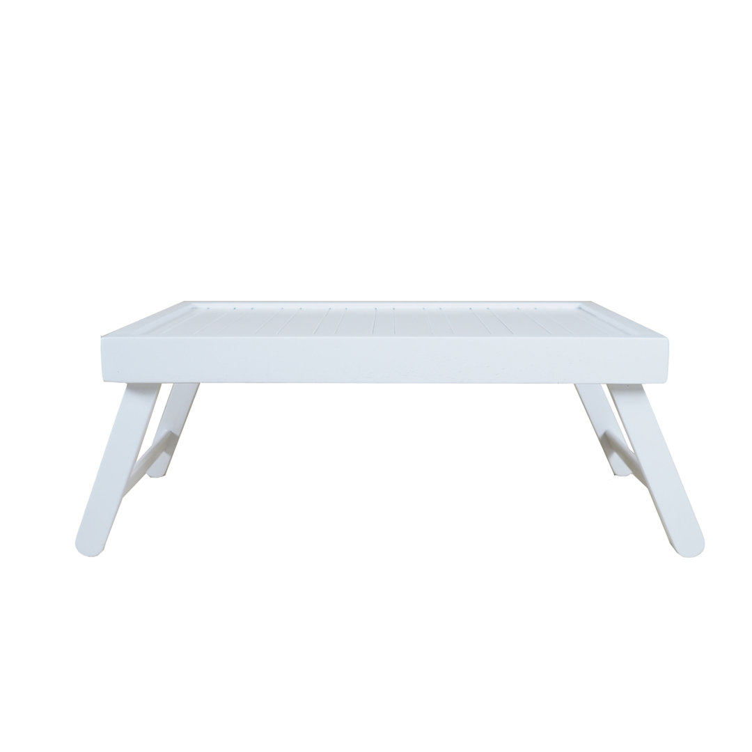 Hornberger Solid Wood Foldable Breakfast Serving Tray