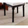 Mid Century Dining Table Set, Rectangular Dining Table With Solid Wood Legs And Upholstered King Louis Back Dining Chairs For Kitchen/Dining Room