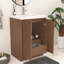 Meuble-lavabo autoportant de 23,6 po avec lavabo en acrylique renforcé Monterey-136695489-138893156