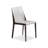 Gray Solid back side Chair(Set of 2)
