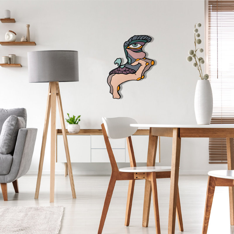 Décoration murale Rodin, H 15,75 po x l 11,02 po x P 1 po