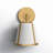 Marietta 1 Light Antique Gold Wall Mount-65287476