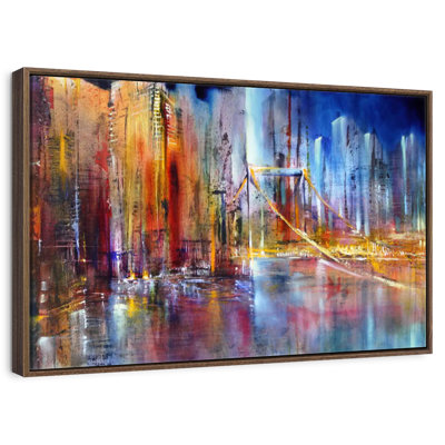 Paysage urbain vibrant