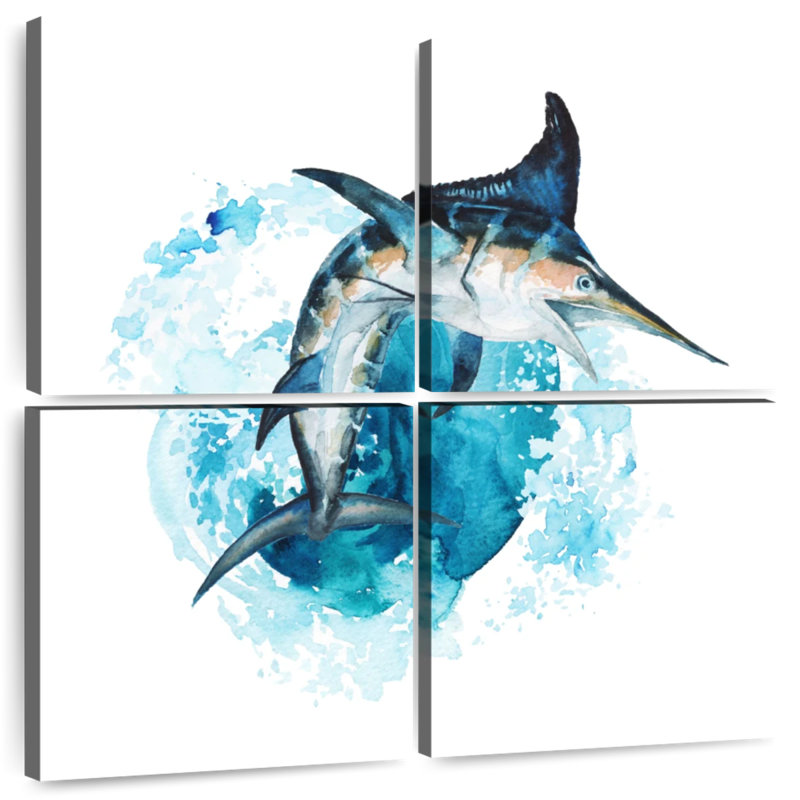Éclaboussure de marlin bleu Brampt