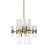 6 - Light LED Tiered Chandelier