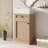 18" Single Bathroom Vanity With Resin Top