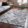 Premium Machine Washable Cerrito Gray Rug