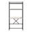 Rechae Solid Wood Top Metal Base Writing Desk with Power Outlet-69357492