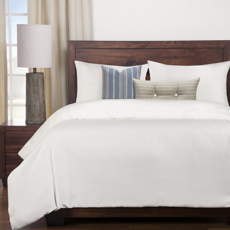 Harbour Modern & Contemporary Polyester Duvet Cover & Insert, Cal.King Duvet Cover & Insert +5 Additional Pieces, Shell