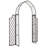 Crinela 68.5'' W x 13.8'' D Iron Arbor-14614467