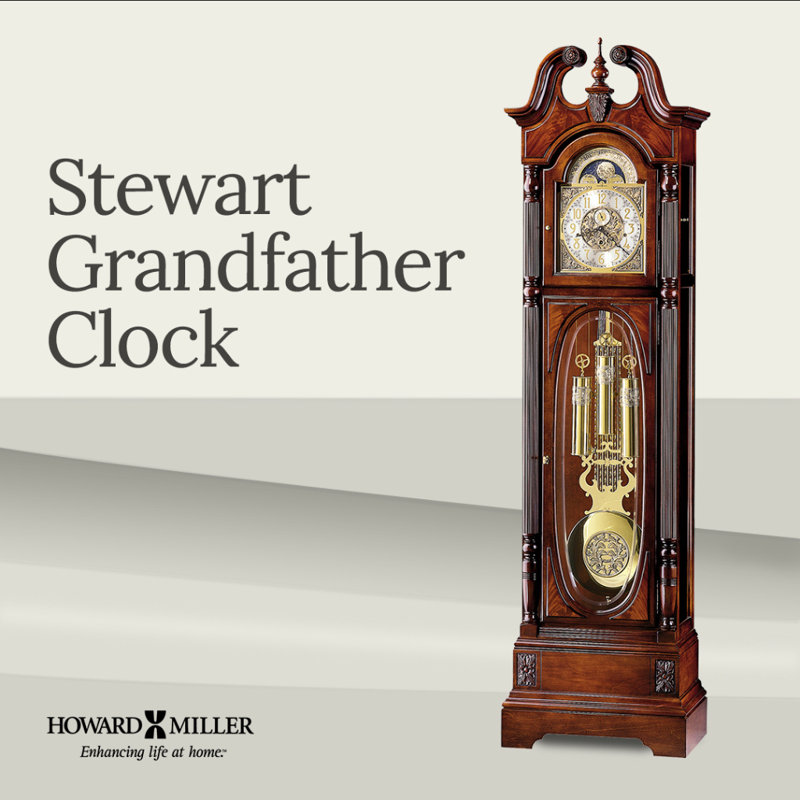 Stewart Anni 86.25" Grandfather Clock