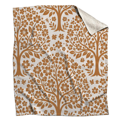 Couvertures à motif floral