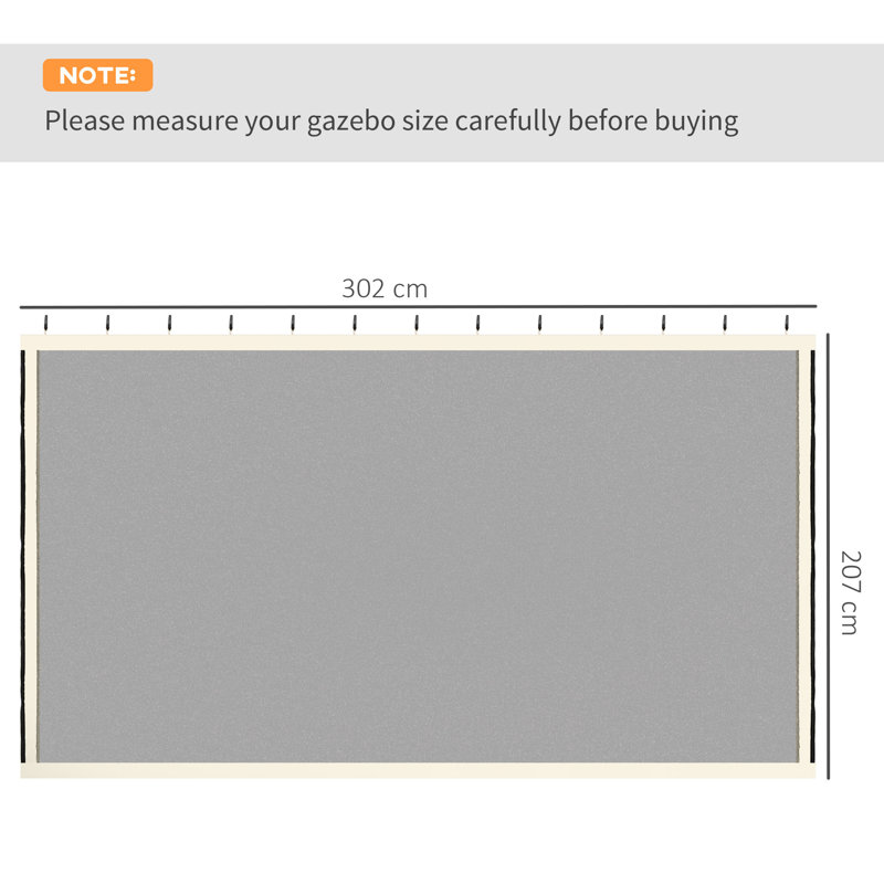 Ahmonie Outdoor Curtain