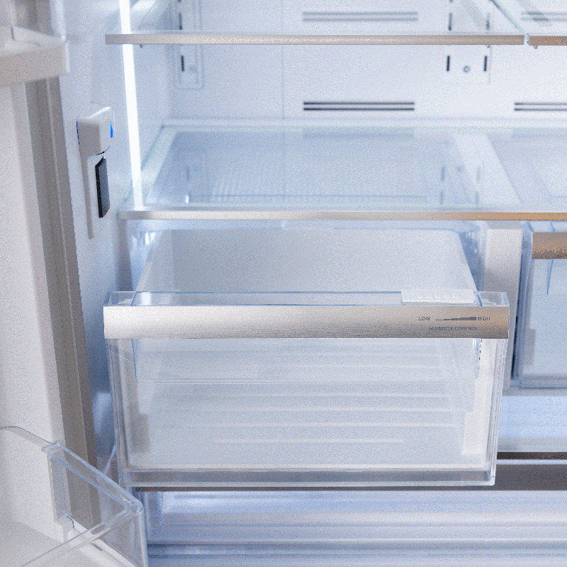 3 Series 36" French-Door Bottom-Freezer