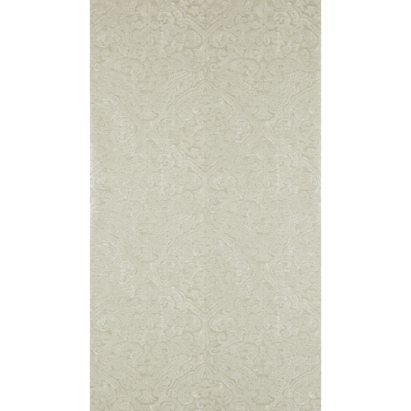 Renaissance Damask Wallpaper, Linen