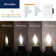 B11E12 60 Watt Equivalent B11 E12/Candelabra Dimmable LED Bulb