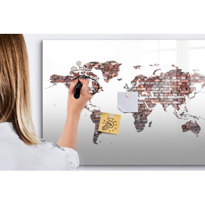 Magnetic Glass Dry Erase Board