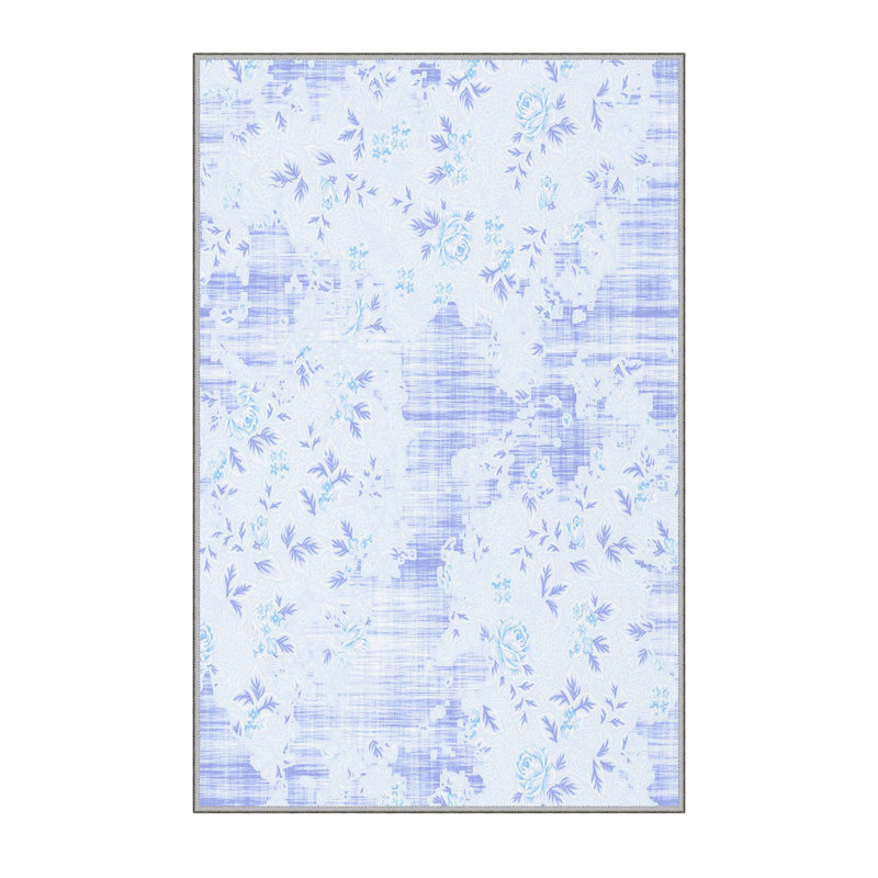 Stylish Hall Carpet (39.4 x 78.7 inches), 100% Polyester, 0.3 in Pile Height | Antibacterial, Non-Slip Underside, Machine Washable | 3D Digital Printed Design, Durable & Soft for Home Décor