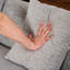 Canapé modulaire en forme de L Boneless avec méridienne incurvée, canapé modulaire en chenille, mousse 30D haute densité, canapé-lit modulaire minimaliste pour le salon.-1893744115