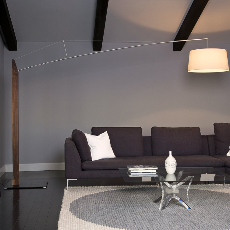 Fons 91'' Powder Coated Steel Task Floor Lamp