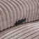 123.2'' Wide Modern Corduroy Power Reclining Sofa With USB Port