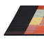 Tapis noir/orange/jaune contemporain-2055228509