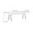 Solid wood ash dining table-346229947
