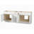 Disar 87" Double Bathroom Vanity Base Only-111779184
