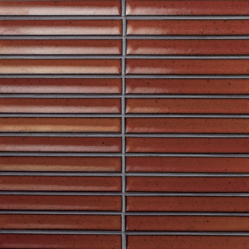 Yuki Border Singular Tile, Red