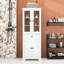 Armoire de rangement pour salle de bain avec tablettes réglables et tiroir-601260305