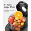 Slow Masticating Juicer, Cold Press Juicer Machine With 5.4" Large Feed Chute - High Juice Yield For Whole Fruits & Vegetables, Easy Cleanup Self Feeding Juice Extractor With Reverse Function