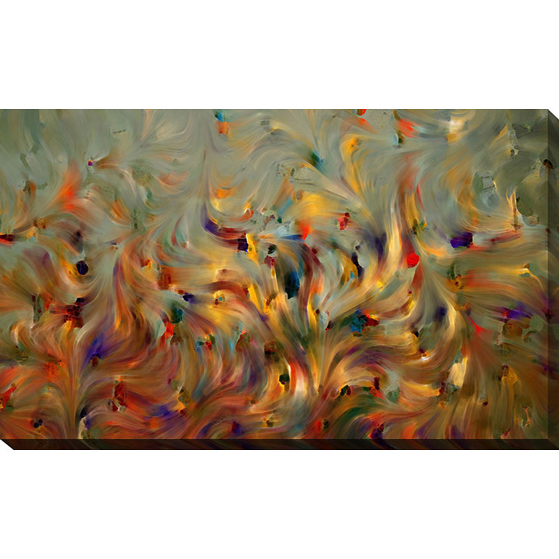 " Faith, Not Emotion " by Mark Lawrence, 24" H x 40" W x 1.5" D, Wrapped Canvas