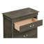 Coffre de rangement gris élégant et traditionnel-552984943