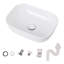 Garden Sanctuary Ceramic；Stainless Steel；PP Sink-1218907621