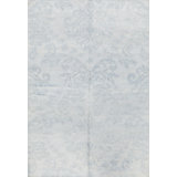 Damask Area Rug in Blue