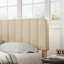 Lit plateforme rembourré en velours amélioré avec tête de lit réglable, conception renforcée et silencieuse, aucun sommier tapissier requis, support de lattes en bois robuste, assemblage facile-658345137-616424660